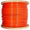 1/8" Coated to 3/16" Diameter, 7x7 Construction, Orange Vinyl Coated
