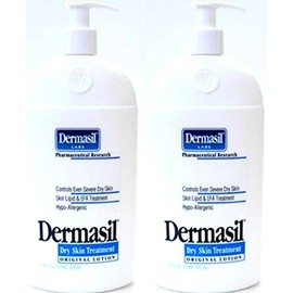 Dermasil Dry Skin Treatment, Original Lotion - 14.5 Oz (Pack of 2)