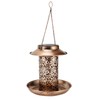 Solar Bird Feeder Solar Powered Garden Light Portable Hanging Hollow