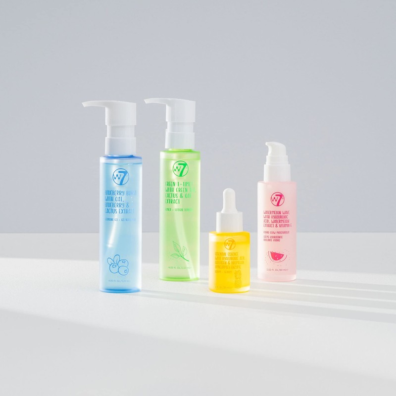 W7 Skin Refresh Essential Gift Set - 4 Step Daily