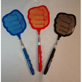dmm The Knock Out Extendable Fly Swatter 3 Pack  - Black - Red - Blue