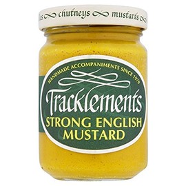 Tracklements Strong English Mustard (140g) - Pack of 6