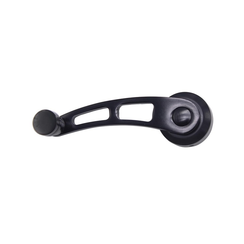 2 Sets SHLPDFM Window Crank Handle Black Billet Aluminum 4