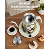 INFOOD 0.8L Gooseneck Electric Kettle, Precise Temperature Control for Pour