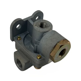 TORQUE QR-1C Quick Release Valve for Heavy Duty Air Brake Systems, Replaces Bendix 289714 289714N, Haldex 289714X KN32041, Velvac 034012 34012, Mack 25175160 (TR289714)