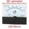 호환 44C2-A DC 0-50uA 100uA 포인터 유형 마이크로 암페어 미터