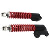 Scooter Shock Absorber Stainless Steel Spring Black Red Safe Stable