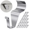MUAKIOY Vinyl Siding Clips Hooks (20 Pack), Heavy Duty No-Drill