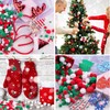 BQTQ 2100 Pieces Christmas Pom Pom Mini Fluffy Pom Pom