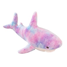 Champracer Shark Plush Toy, Plush Shark Toy, Stuffed Toy Sharks, Soft Shark Cushion, Perfect Cuddly Playmates for Kids Birthdays and Special Occasions (30 cm, Purple)