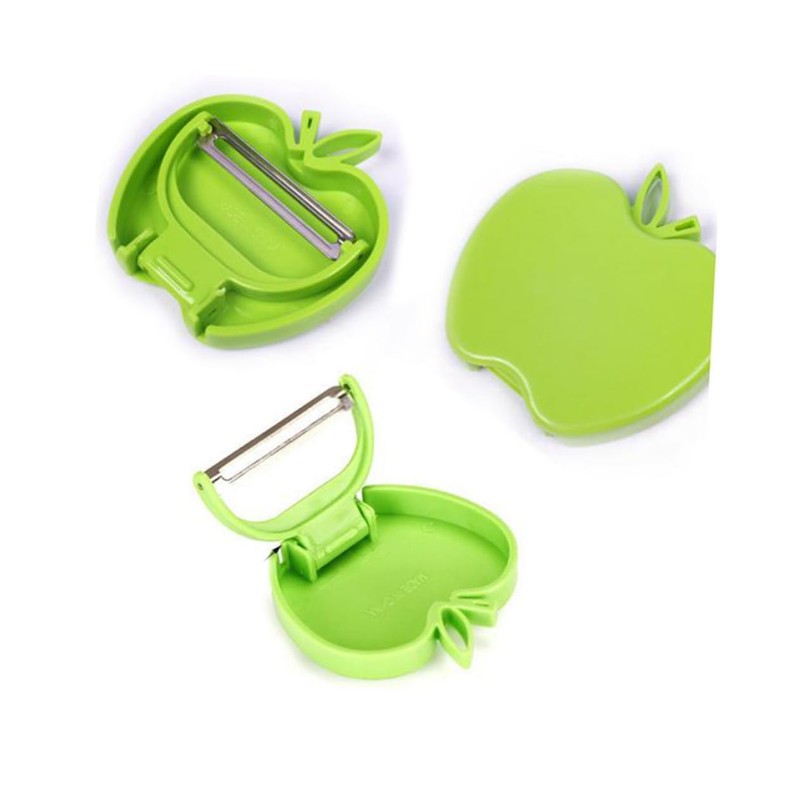 Mikinona 2pcs Foldable Fruit Peeler Foldable Vegetable Peeler Random Color