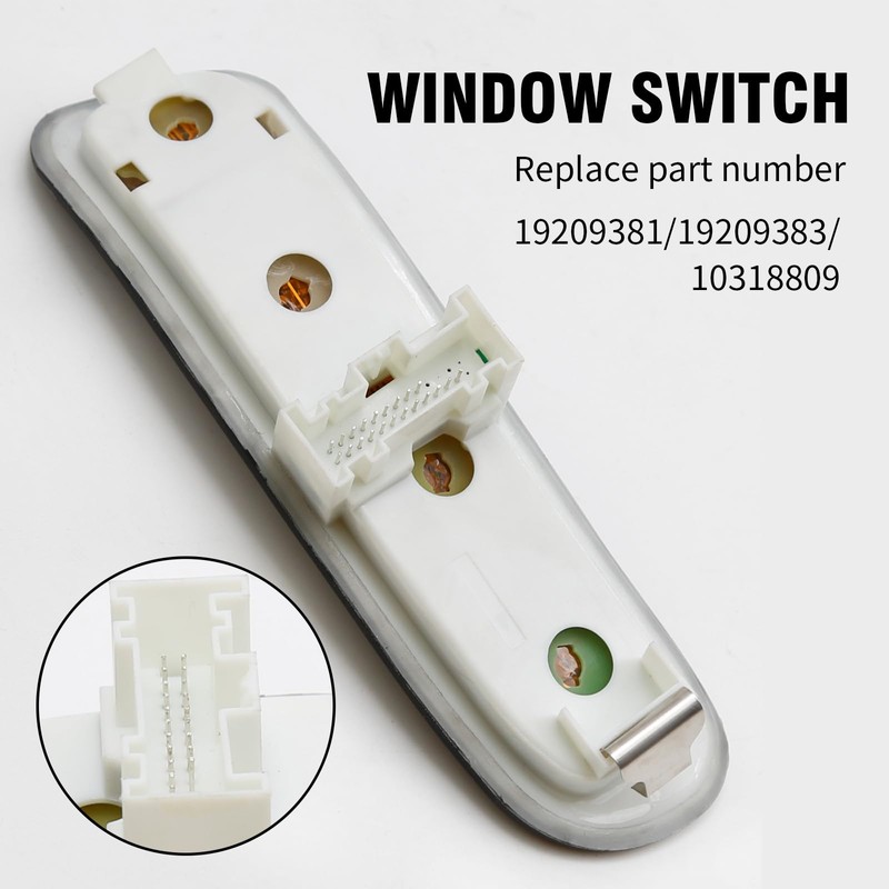 Saihisday Master Power Window Switch Left Driver Side 10092804 19209381