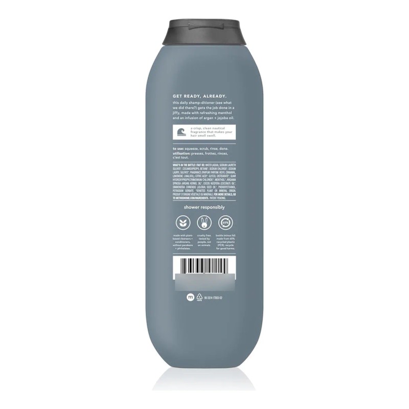 Method Men 2 En 1 Acondicionador Y Shampoo Olor Sea