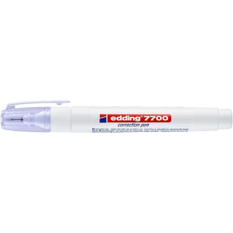 Edding 10 Pcs 7700 Bench Metal Tip Correction Pens 1-2mm