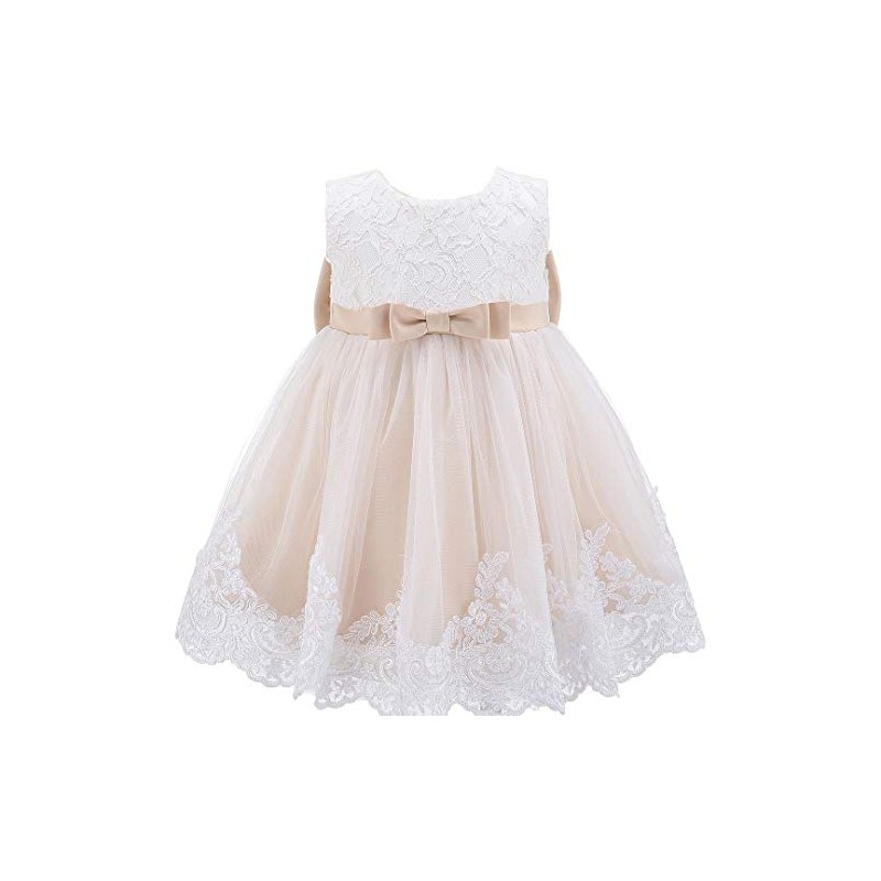 Bow Dream - Vestido de niña con lazo y lazo