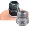 Camping Gas Canister Adapter Convertor Valve Flat Canister to 1L