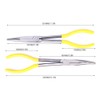 2 pieces 11 inch extra long pliers needle nose pliers