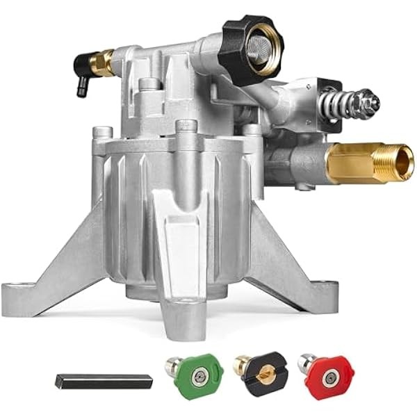 TOOLCY 7/8" Shaft Vertical Pressure Washer Pump - Max 3100