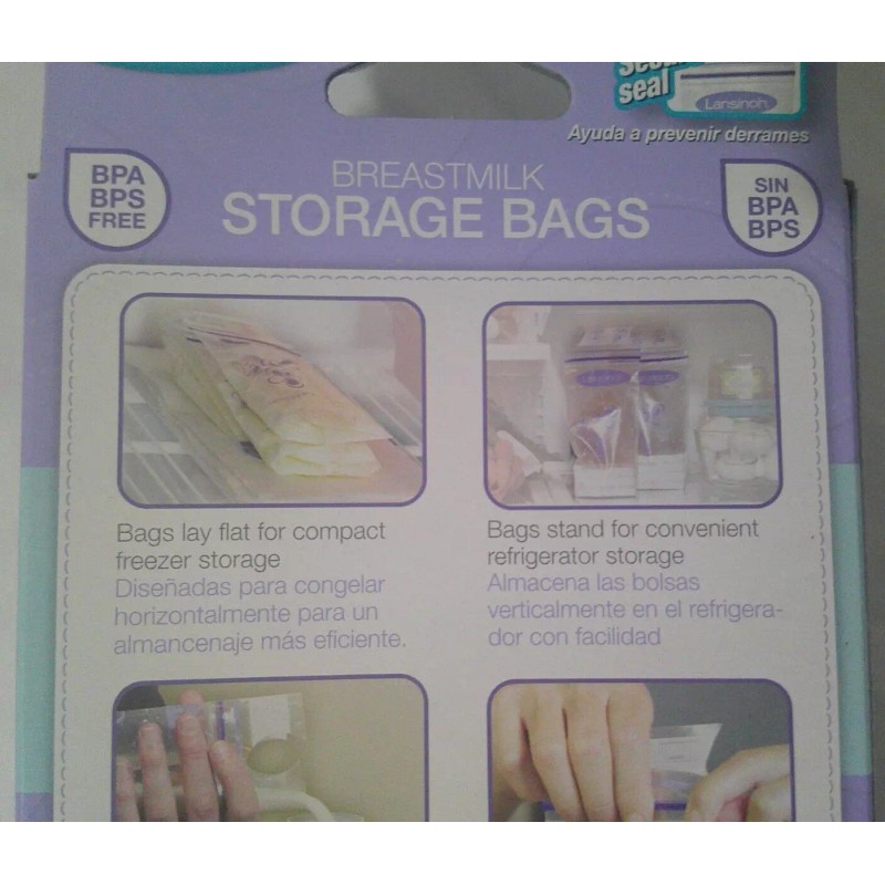 Lansinoh Breastmilk Storage Bags - 50 Pre Sterilized Bags (NOS)