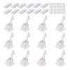 Vmaisi 12 Pack Cabinet Locks Child Safety Latches - Baby