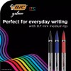 BIC Gelocity Smooth Gel Pens 42 Count Assorted Colors 0.7mm