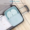 Shoe Bag,Mossio Large Waterproof Shoe Organizer with Zipper for Men