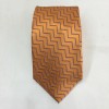 Covona Men's Black-Blue Geometric and Tiny Pattern Tie