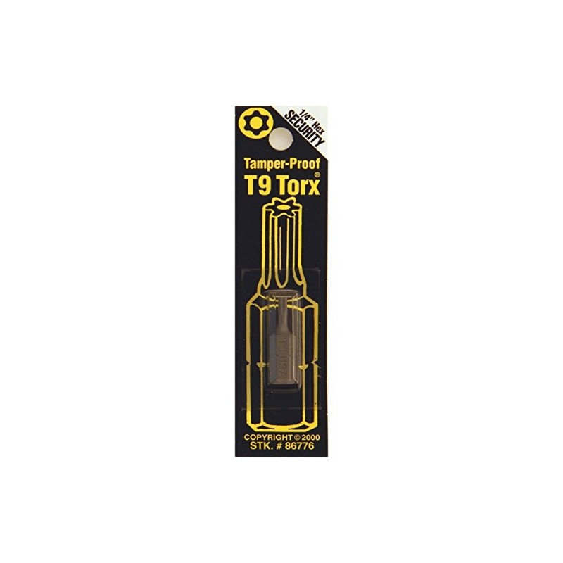 Best Way Tools 86776 T9 Torx Security Bit