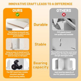 Cuguords 2 Tier Rotating Bookshelf Tower, 360 Degree Revolvin Bookcase,Spinning Bookshelf for Kids&Adults, Floor Standing Bookcase Storage Rack, Wood Narrow Bookshelf for Bedroom, Living Room, White