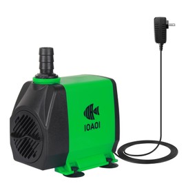 DC Water Pump 800 GPH for Aquarium, Fish Tank, Fountain, Pond, Statuary & Hydroponics - High Efficiency Submersible Pump