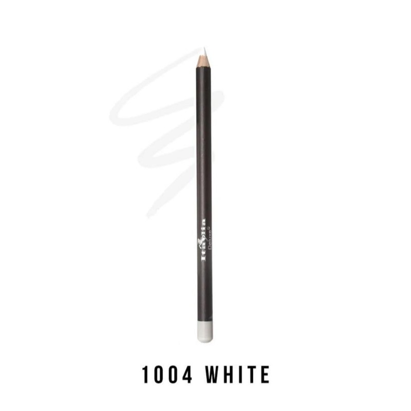 12 pcs Italia Deluxe Ultra Fine White Eyeliner, Creamy, Long