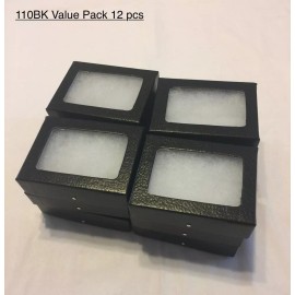 110 Value Pack (12) Riker Mount Display Case Tray 3 1/2" x 2" x 3/4"