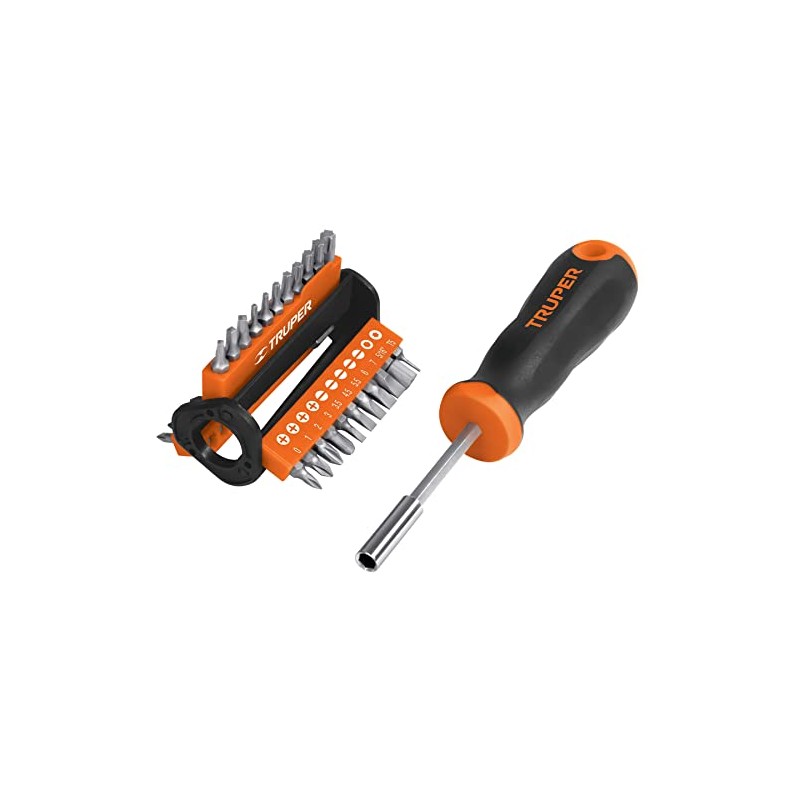 Truper DMP-33, Desarmador multipunta, con 33 puntas