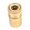 Forney 75127 Pressure Washer Accessories, Quick Coupler Female Socket, 1/4-Inch