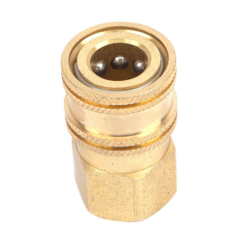 Forney 75127 Pressure Washer Accessories, Quick Coupler Female Socket, 1/4-Inch