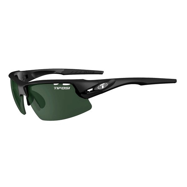 Tifosi Crit Enliven Golf Sunglasses, Matte Black with Enliven Golf