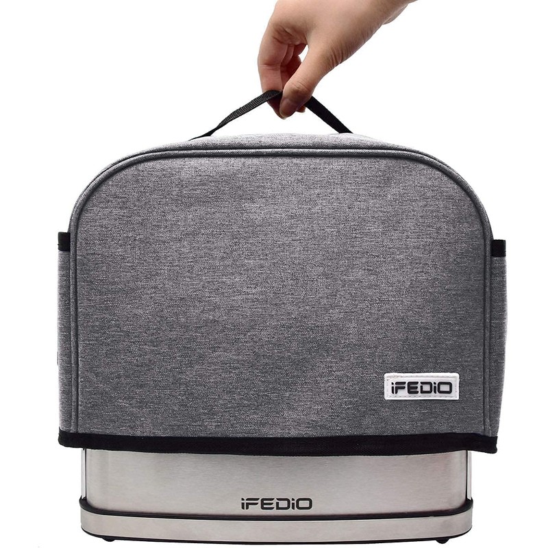 iFedio Toaster Cover 4 Slice with Storage Pockets, Toaster Dust