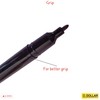 Dollar FeltStic Felt Tip Pens, BLACK, Pack of 10, Fine