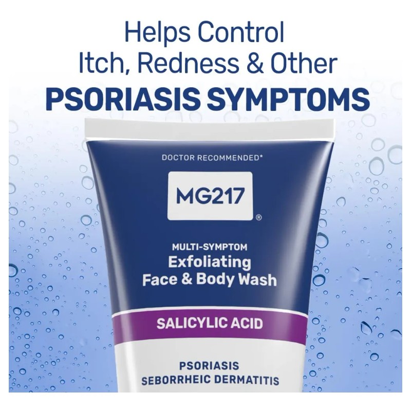 Mg217 Jabón Facial Y Corporal Exfoliante Medicado Para Sínto