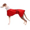 Greyhound Raincoat with Reflective Trim, Waterproof, Adjustable Vest - Stylish