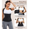 URSEXYLY Women Back Braces Posture Corrector Waist Trainer Vests Tummy