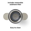 Rabbit Wine, Wine Aerator with Sediment Strainer and Stand, Hand-Free