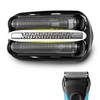 32B Replacement Shaver Heads, Compatible with Braun Series 3 Shavers
