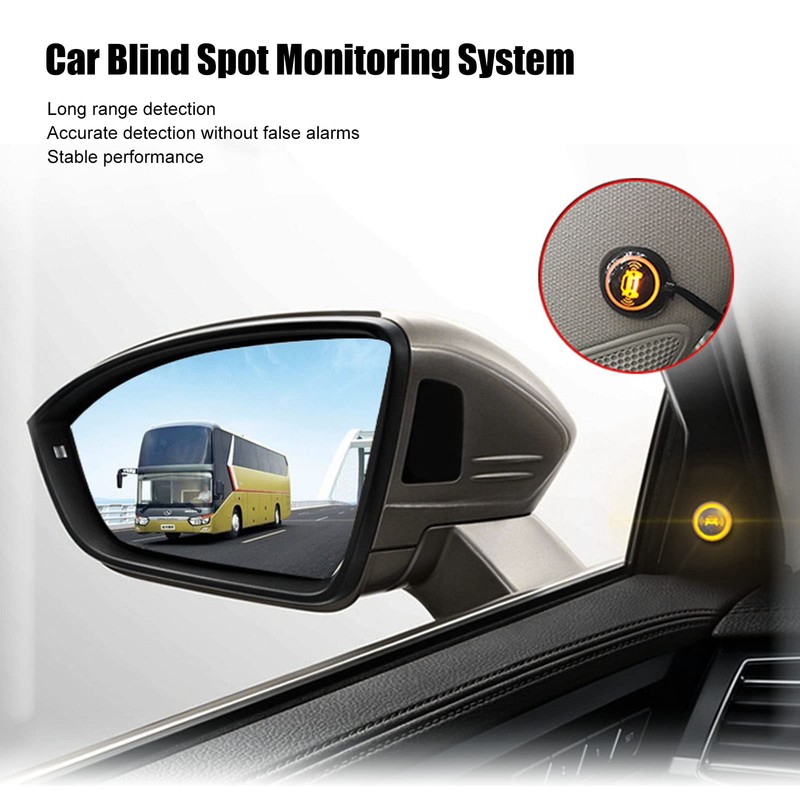 Car Blind Spot Monitoring System BSD Distance Assistant Lane Changing