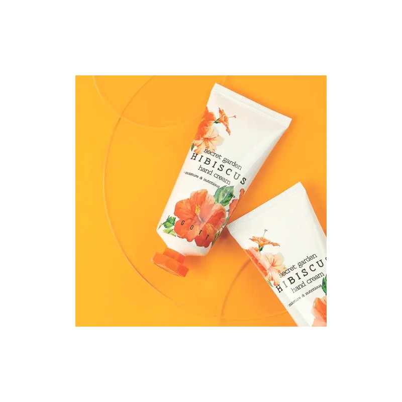 Crema Del Jardín Secreto Para Manos Con Extracto De Hibisco