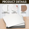 Landical 10 Pack 12" x 12" Square Sublimation Hardboard Blanks