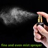 Yikimyfo Glass Refillable Perfume Bottle, 3 Pcs 9ML/0.3oz Travel Perfume