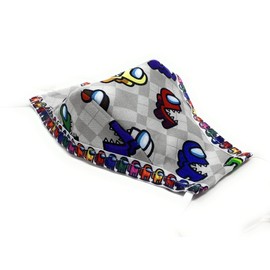 Maskara by BengC Space Crew Impostor KID Face Mask - 3D Fit - Nose Clip - Triple Layer Cotton