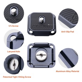 PGYTECH Quick Release Plate Arca-Swiss Compatible