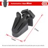 OTUAYAUTO 01553-03831 - 30 Clips de Parrilla Negros, Repuesto para